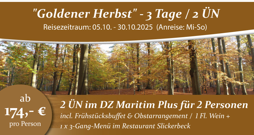 Zum Angebot Goldener Herbst