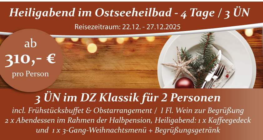 Zum Angebot Heiligabend